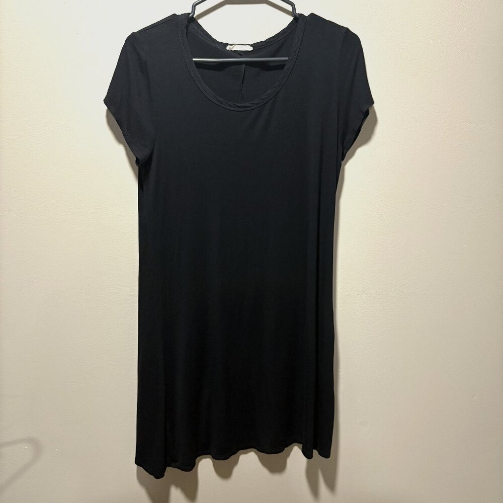 Black Shirt Dress